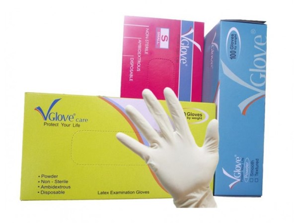 Găng tay y tế không bột VGLOVE - Dụng Cụ Y Khoa Nam Linh - Cửa Hàng Dụng Cụ Y Khoa Nam Linh